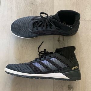 Adidas Predator 19.3 Turf Black Gold Metallic Football/Soccer Shoes